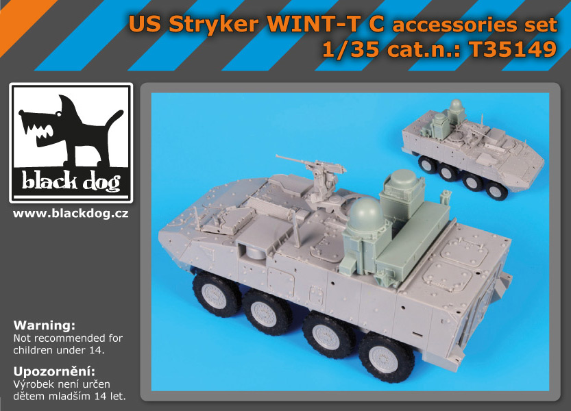 [사전 예약] T35149 1/35 US Stryker WINT -T C accessories set for Trumpeter