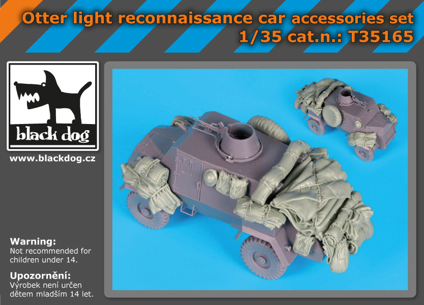 [사전 예약] T35165 1/35 Otter light reconnaissance car accessories set for IBG Models