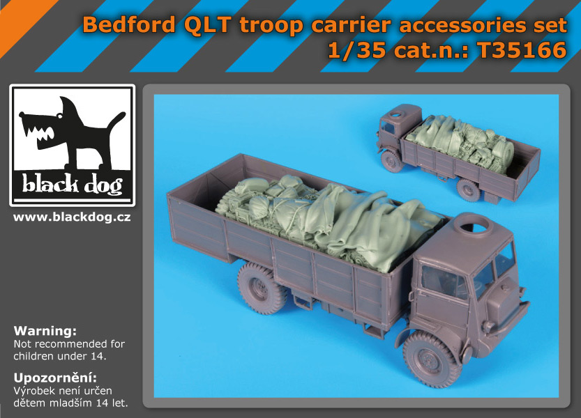[사전 예약] T35166 1/35 Bedford QLT troop carrier accessories set for IBG Models