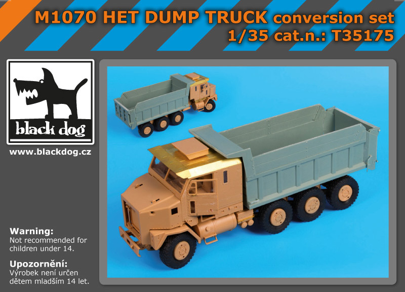 [사전 예약] T35175 1/35 M1070 Het Dump truck corvension set for Hobby Boss