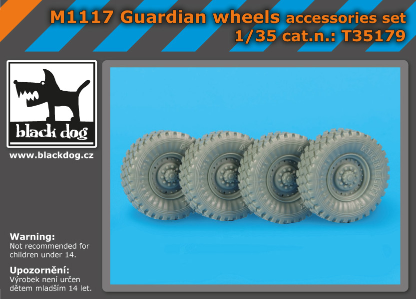 [사전 예약] T35179 1/35 M 1117 Guardian wheels