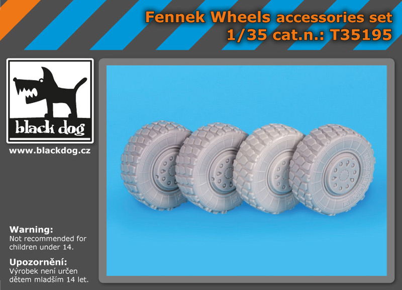[사전 예약] T35195 1/35 Fennek wheels accessories set