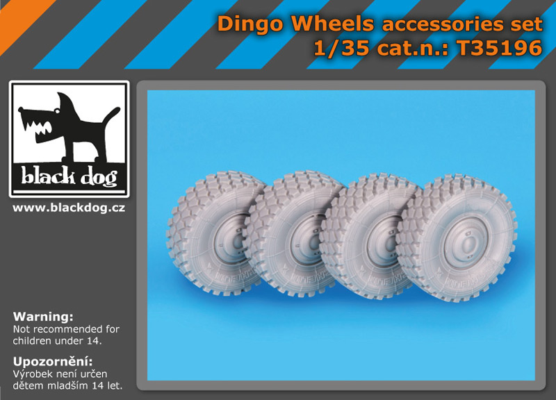 [사전 예약] T35196 1/35 Dingo wheels accessories set