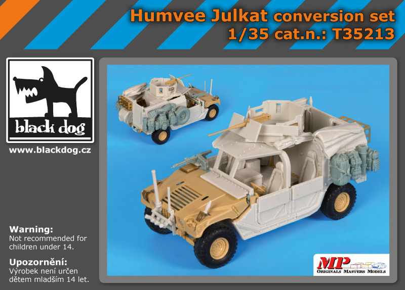 [사전 예약] T35213 1/35 Humvee Julkat conversion set for Tamiya