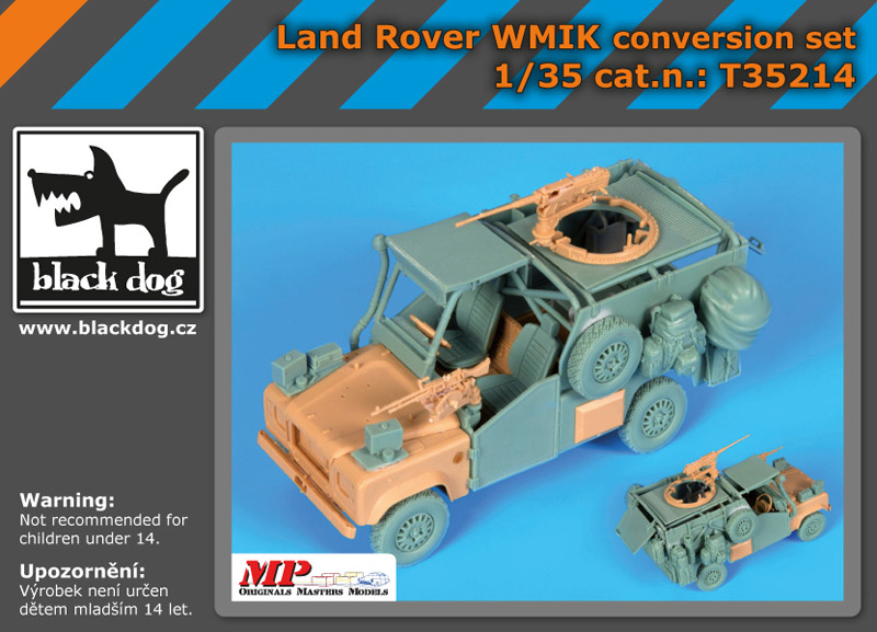 [사전 예약] T35214 1/35 Land Rover WMIK conversion set for Hobby boss