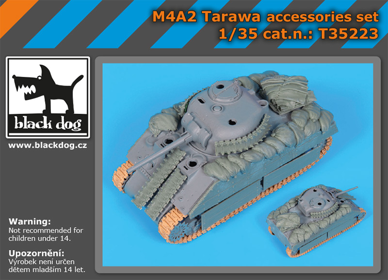 [사전 예약] T35223 1/35 M4A2 Tarawa accessories set for Dragon