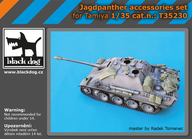 T35230 1/35 Jagdpanther accessories set for Tamiya
