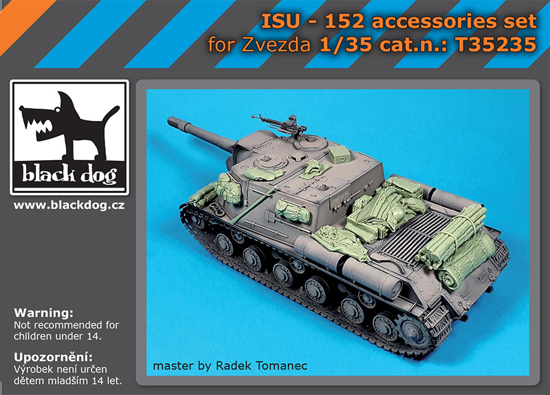 [사전 예약] T35235 1/35 ISU-152 accessories set for Zvezda