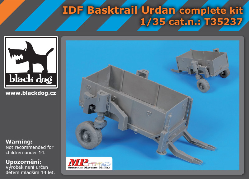 [사전 예약] T35237 1/35 IDF Basktrail Urdan compete kit