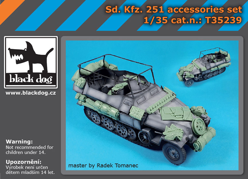 [사전 예약] T35239 1/35 Sd.Kfz. 251 accessories set
