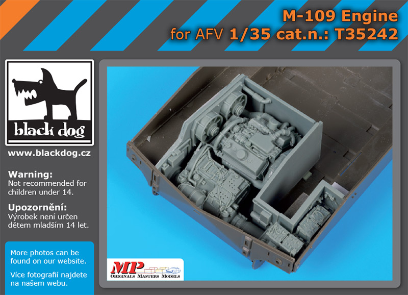 [사전 예약] T35242 1/35 M-109 engine for AFV