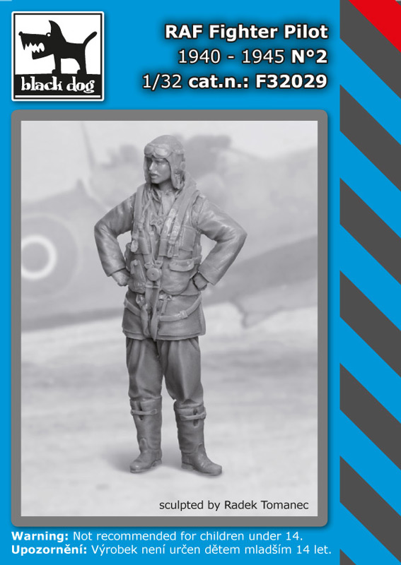 [사전 예약] F32029 1/32 RAF Fighter pilot 1940-45 N°2