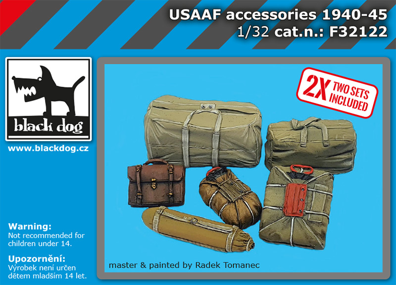 [사전 예약] F32122 1/32 USAAF accessories set