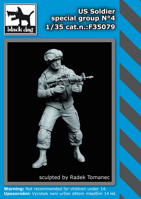 F35079 1/35 US soldier special group N°4