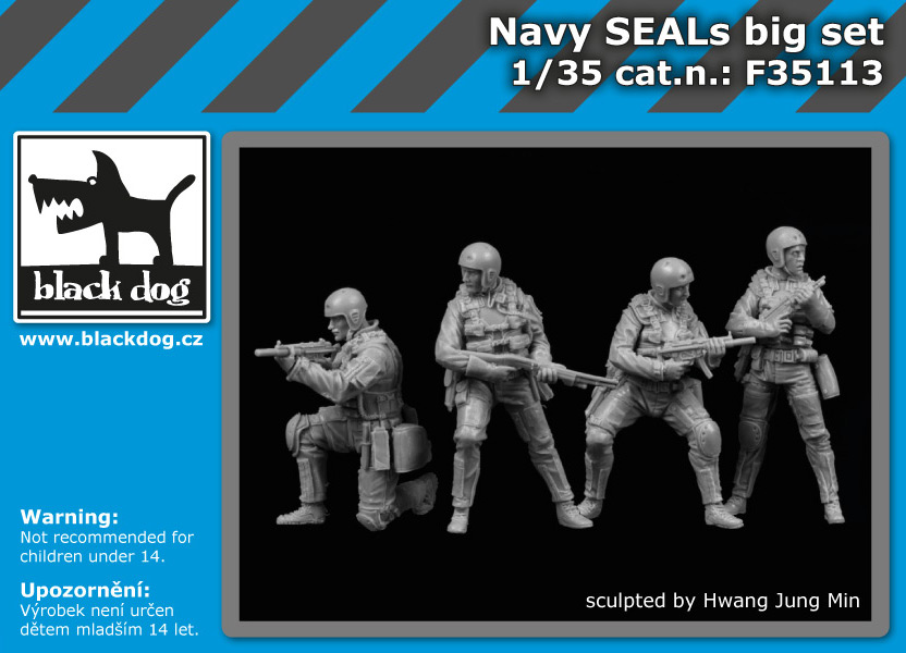 F35113 1/35 Navy Seals big set