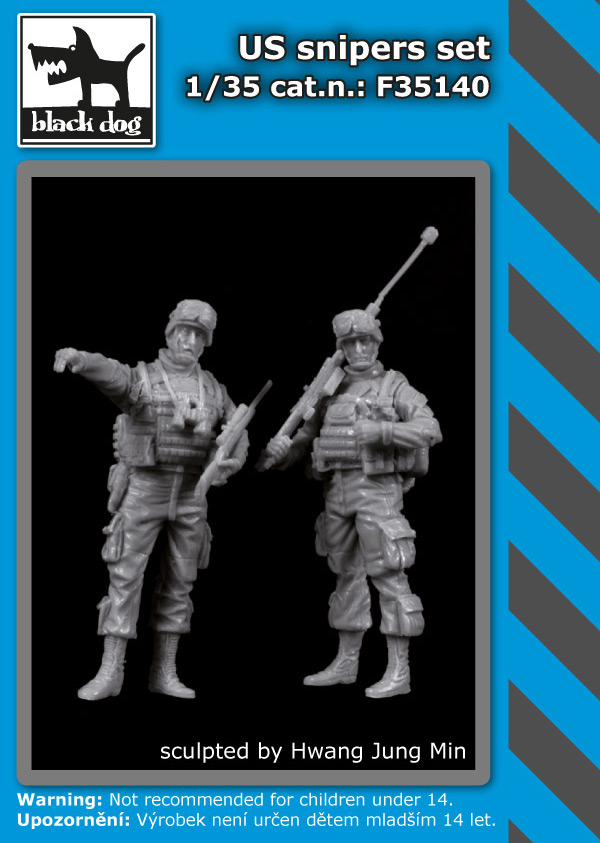 F35140 1/35 US snipers set