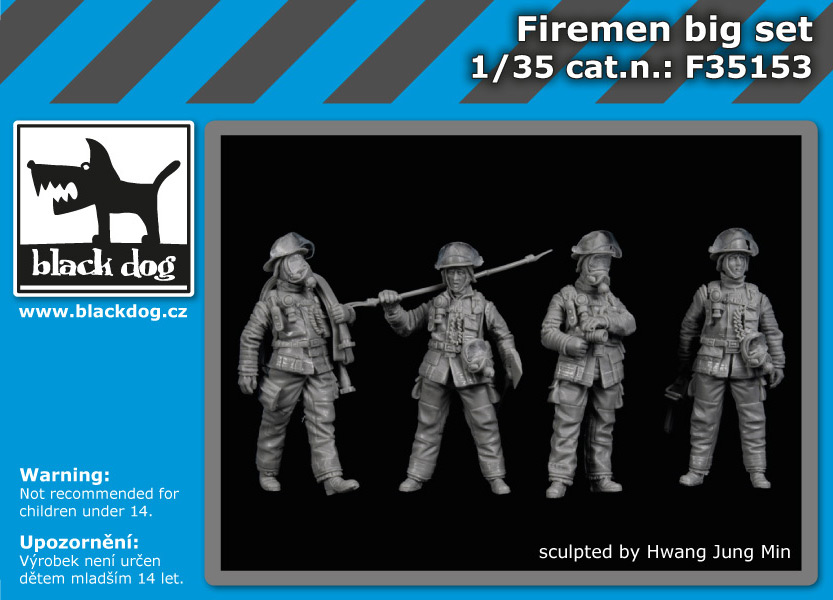 [사전 예약] F35153 1/35 Firemen big set