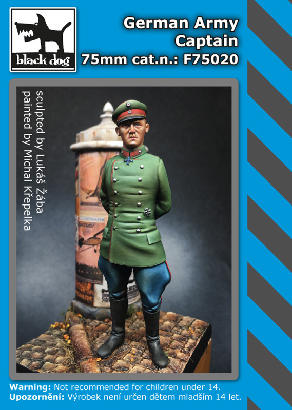 F75020 75 mm German army Captain