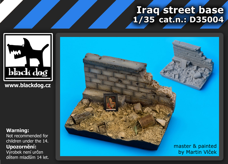 [사전 예약] D35004 1/35 Iraq street base