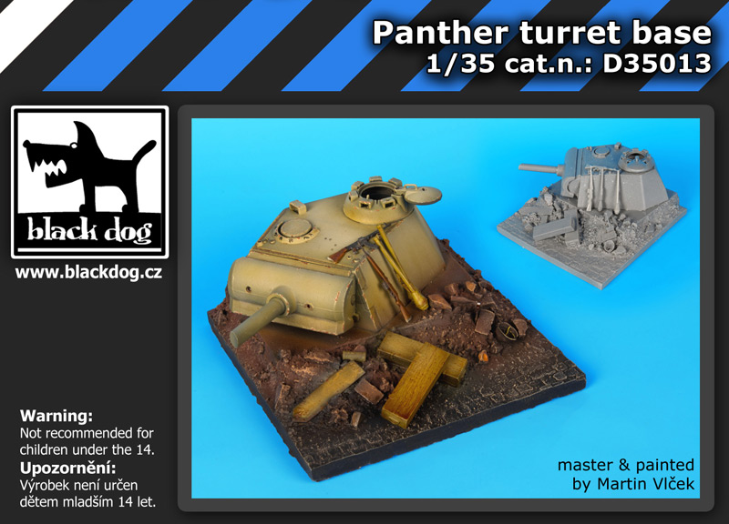 D35013 1/35Panther turret base