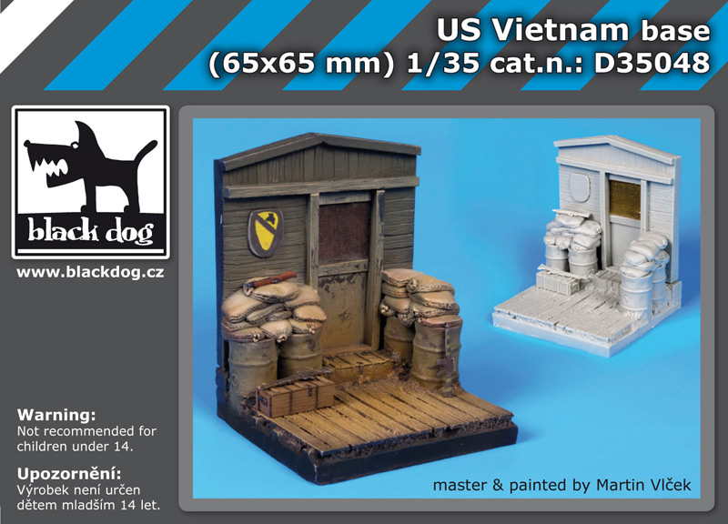 D35048 1/35US Vietnam base