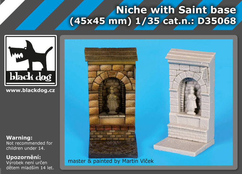 [사전 예약] D35068 1/35 Niche with Saint base