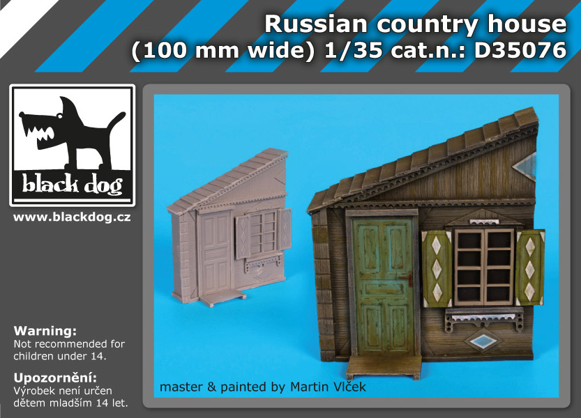 D35076 1/35 Russian country house