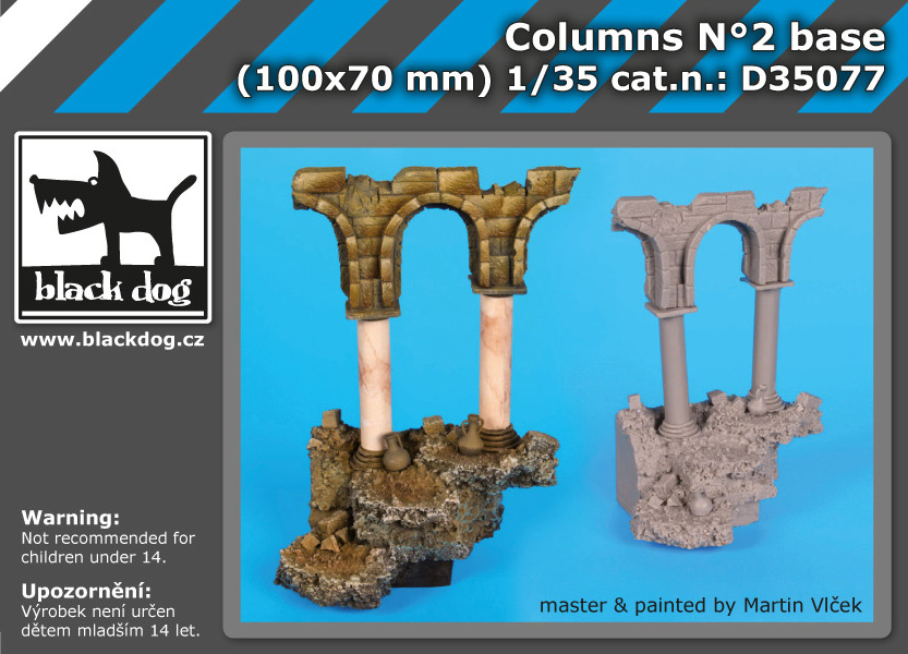 D35077 1/35 Columns N°2 base
