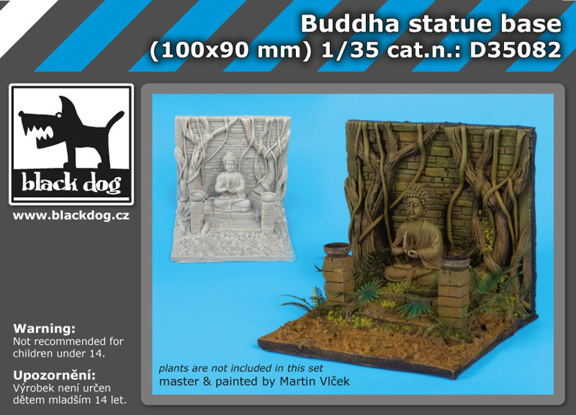 [사전 예약] D35082 1/35 Buddha statue base
