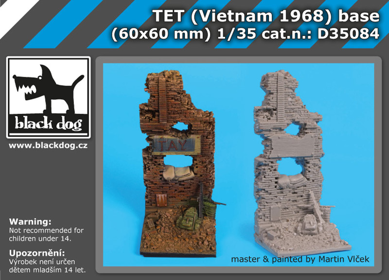 [사전 예약] D35084 1/35 Tet (vietnam 1968) base