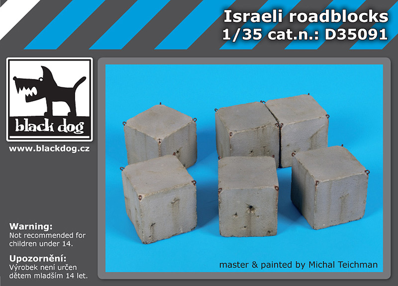 [사전 예약] D35091 1/35 Israeli Roadblocks