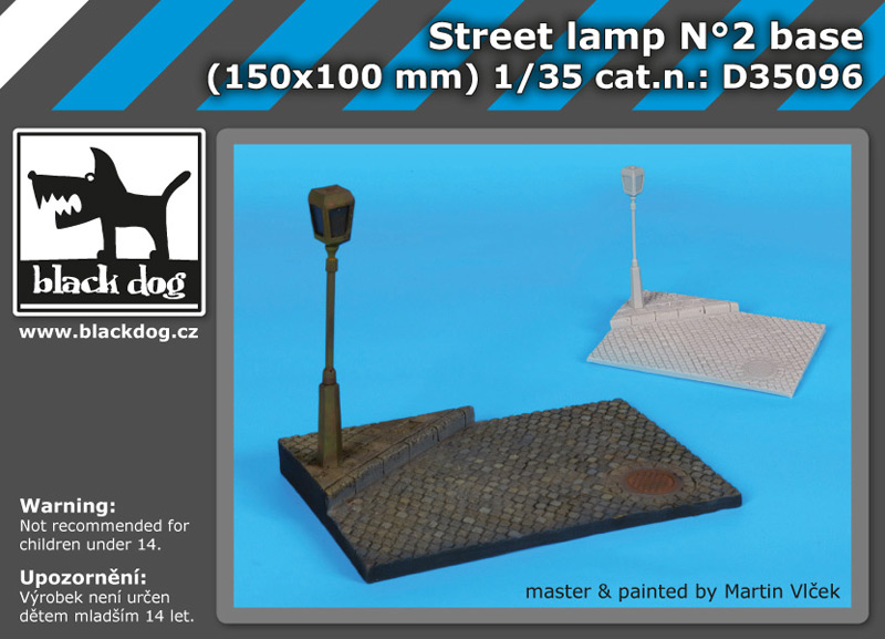 [사전 예약] D35096 1/35 Street lamp N°2 base