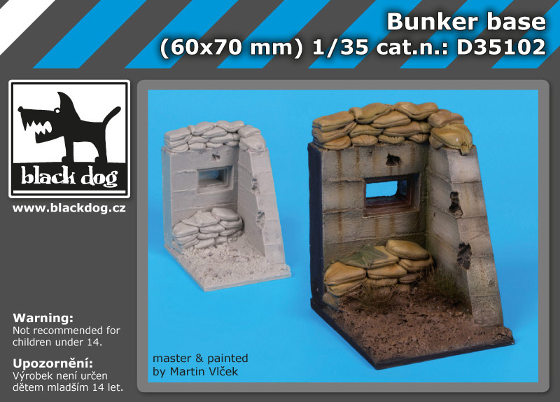 [사전 예약] D35102 1/35 Bunker base