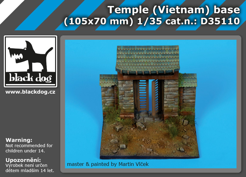 [사전 예약] D35110 1/35 Temple (Vietnam ) base