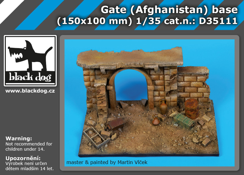 D35111 1/35 Gate(Afghanistan) base