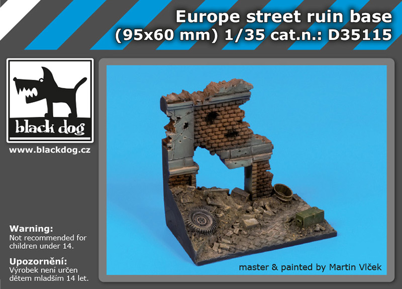 [사전 예약] D35115 1/35 Europe street run base