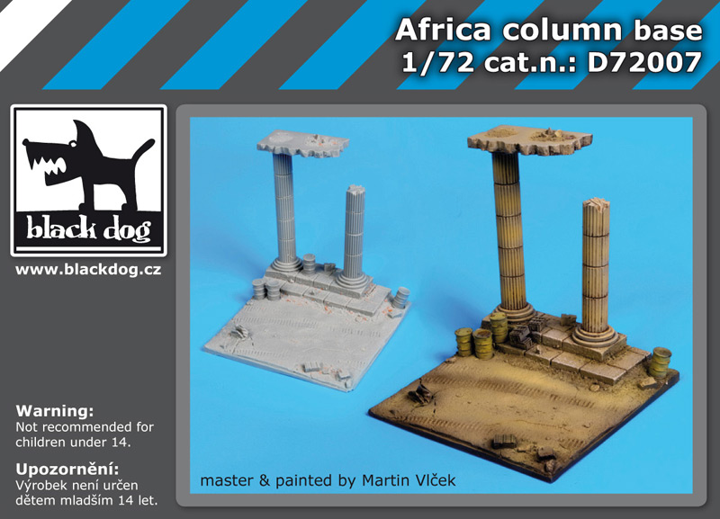 [사전 예약] D72007 1/72 Africa column base