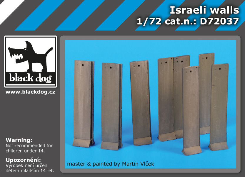[사전 예약] D72037 1/72 Israeli walls