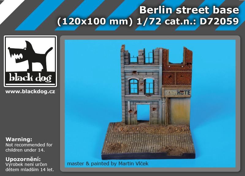 [사전 예약] D72059 1/72 Berlin street base