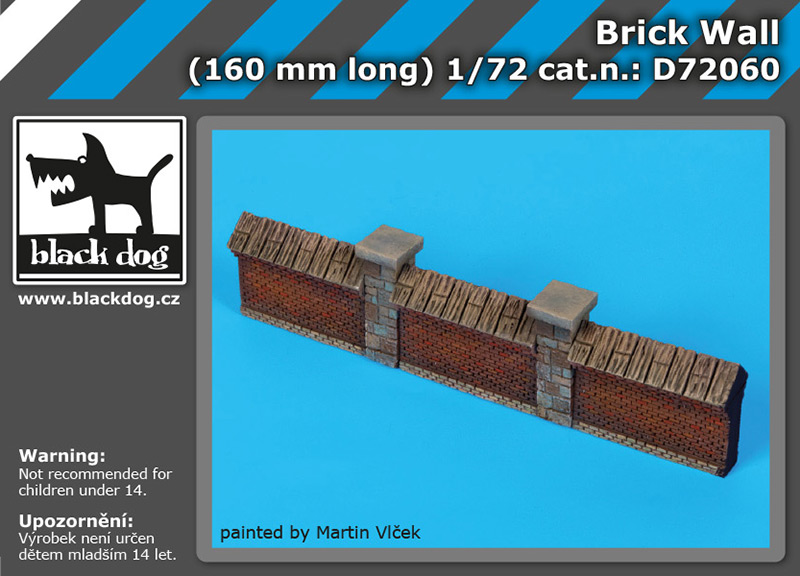 [사전 예약] D72060 1/72 Brick wall