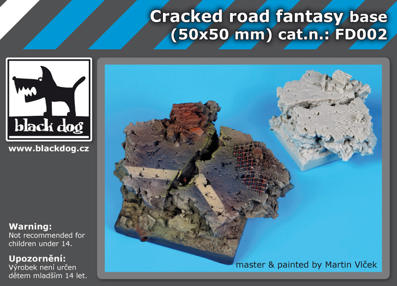 [사전 예약] FD002 Cracked road base fantasy base