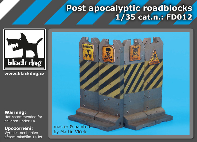 [사전 예약] FD012 Post apocalyptic roadblocks