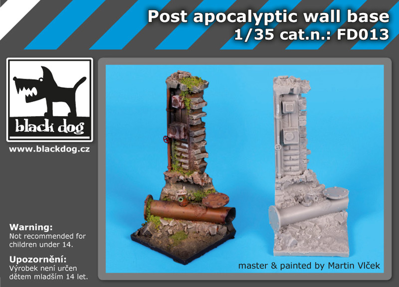 [사전 예약] FD013 Post apocalyptic wall base
