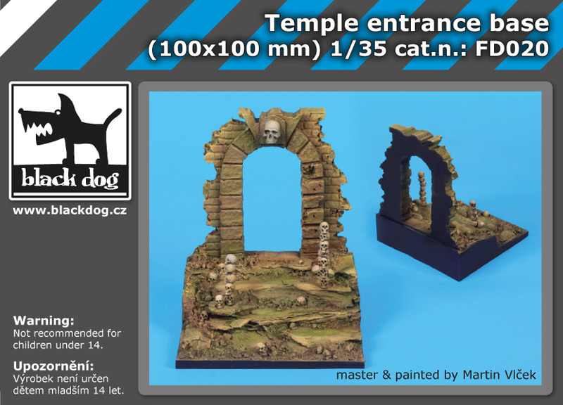 FD020 Temple entrance base