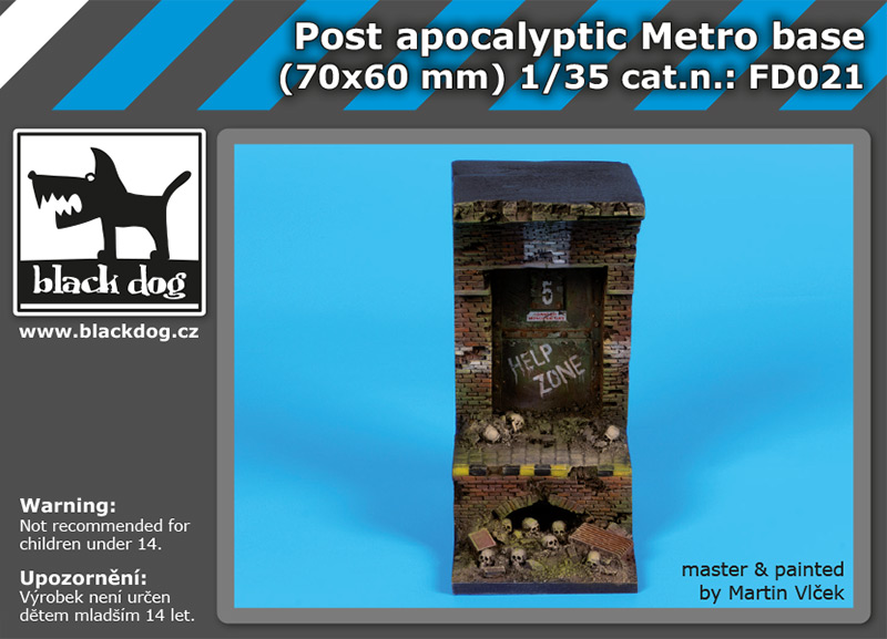 [사전 예약] FD021 Post apocalyptic metro base
