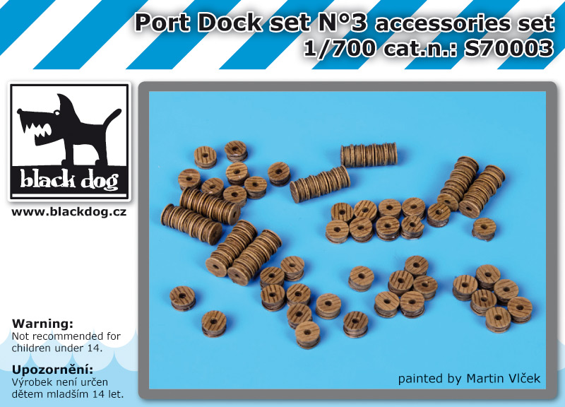 S70003 1/700 Port dock set N°3