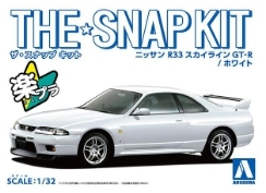[사전 예약] 06456 1/32 Nissan R33 Skyline GT-R (White)