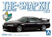 [사전 예약] 06455 1/32 Nissan R33 Skyline GT-R (Black)