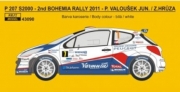 REJ43090 Decal - Peugeot 207 S2000 \\\\\\\"Delimax\\\\\\\" Bohemia Rally 2011 – Valoušek / Hrůza 1/43 1/43