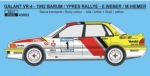 REJ43093 Decal – Mitsubishi Galant - 1992 Barum rallye winner - Weber / Hiemer 1/43 1/43